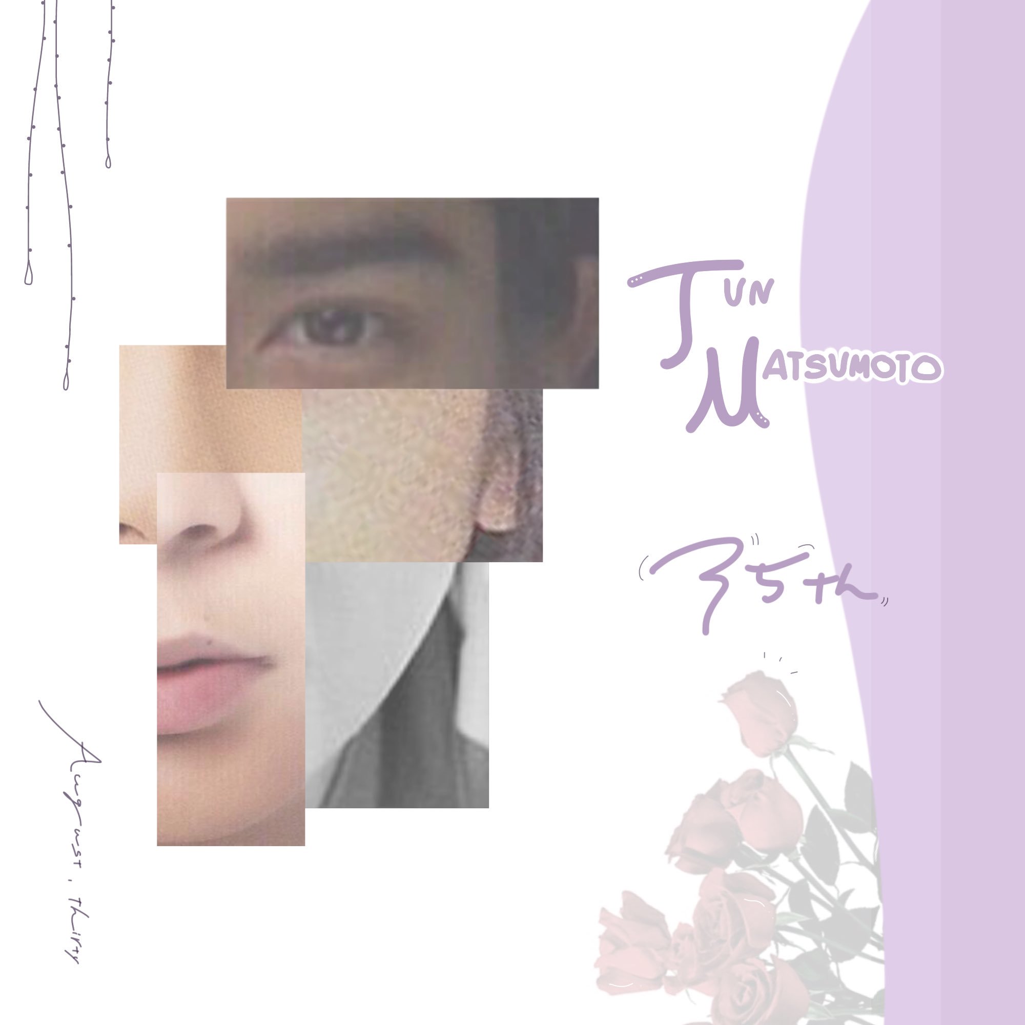   Happy birthday Jun Matsumoto  !!                  