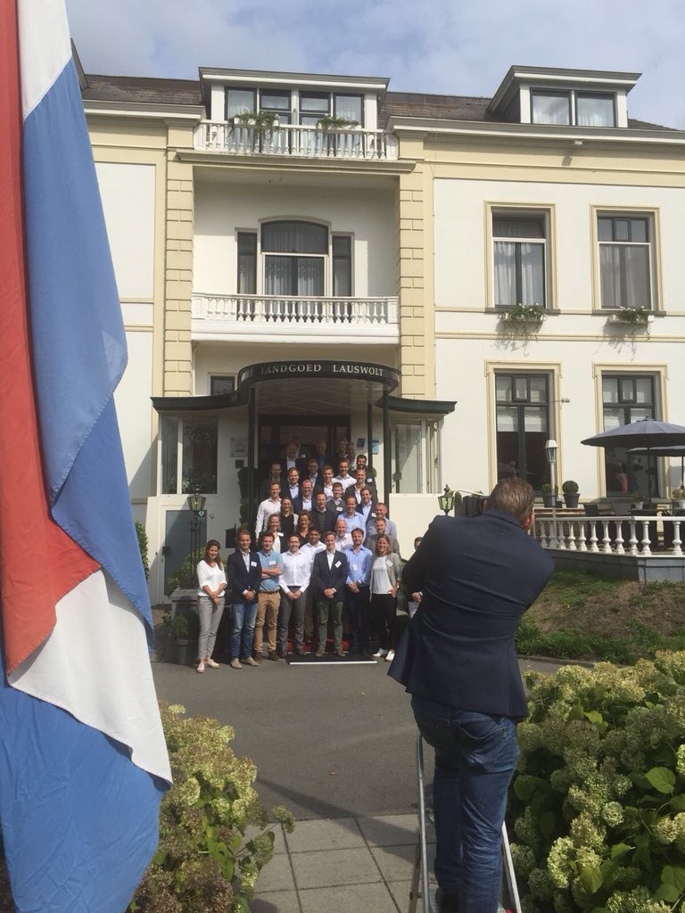 Twee intensieve dagen met masterclasses voor deze leiders van de toekomst tijdens het Young Captains Program op het Landgoed #Lauswolt #YCA2018 #YCP2018