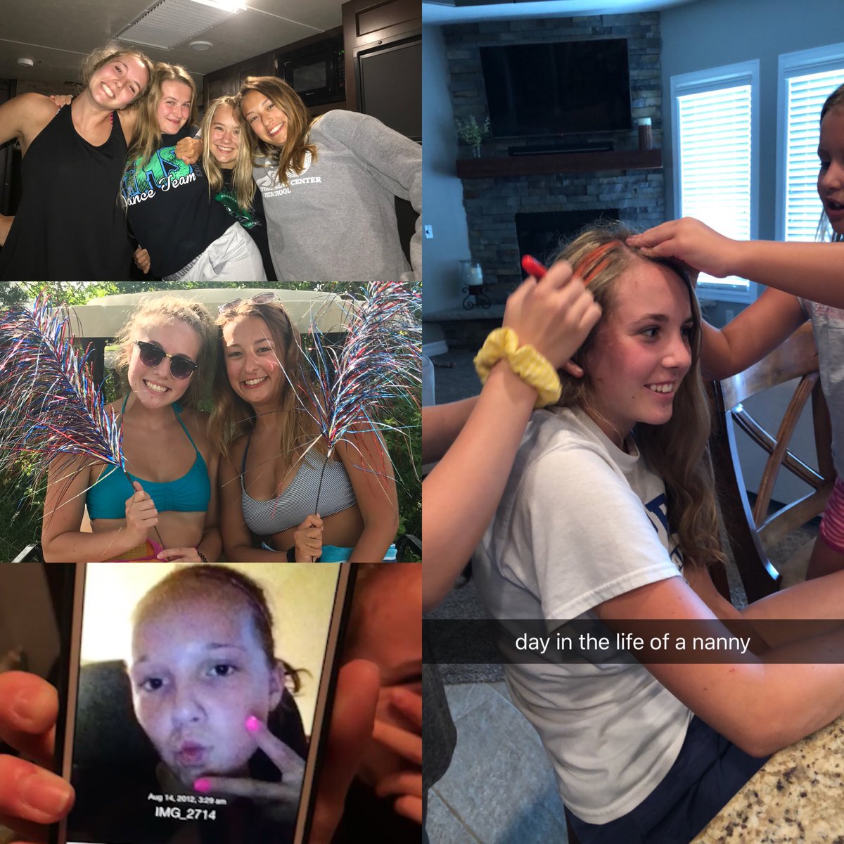 AllisonSweney's tweet photo. happy birthday to my favorite nanny!! i love you so much and i hope you have the best day!!😁❤️ thanks for getting me through the summer and pushing the golf cart in the pouring rain https://t.co/xvp52Buacw