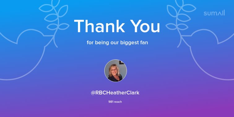 AlexandraMovesU's tweet photo. Our biggest fans this week: @RBCHeatherClark. Thank you! via https://t.co/owrqYgqnPp https://t.co/5jNh5aDrGf