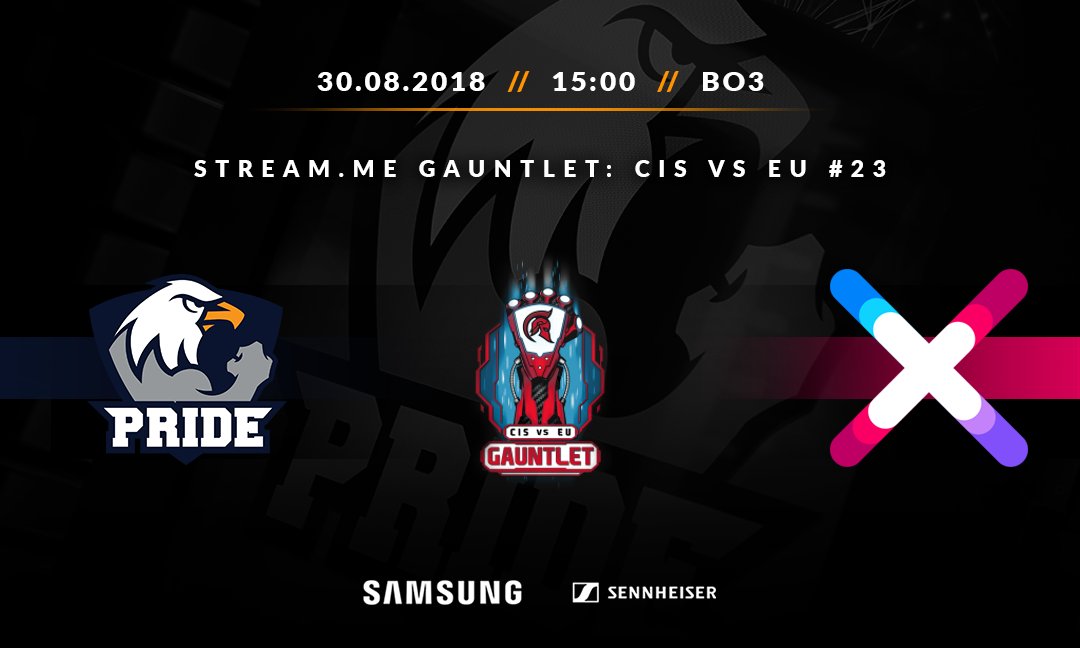 PRIDEPoland's tweet image. Today we are gonna fight versus @xkomteam in Stream.me Gauntlet - CIS vs EU #23 Edition!
Thanks for invitation, let's win some game against our polish friends! 🤫

#PRIDEgg #SAMSUNG4GAMERS