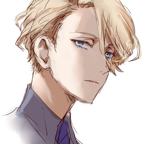 Twitter 上的 Peace のり リプ来たキャラの顔だけ描いた 宝石商リチャード氏の謎鑑定のリチャード ラナシンハ ドヴルピアン Wiki先生によりますと30代に見えるが年齢不詳 金髪碧眼 全ての人が驚かせるほどの性別を越えた絶世の美しい中性的な人物 イギリス