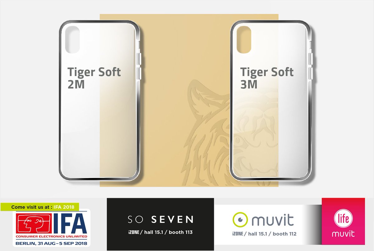 Découvrez nos nouvelles coques arrières renforcées avec double et triple niveaux de protections.  Elles offrent un toucher lisse pour une meilleure prise en main de votre Smartphone. 
#Coques #Accessoires #Smartphones #Protection #Nouveauté #IFABerlin #IFA18