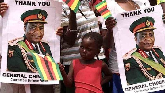 In Zimbabwe, the millitary takeover of Government is COMPLETE. #zw2018 #Godisinit Zimbabwe Defense Forces Chief General Constantino Chiwenga toppled president Robert Mugabe & has just bn sworn in as Vice president. Also,He is likely to topple the crocodile. Chemisa seen the plan.