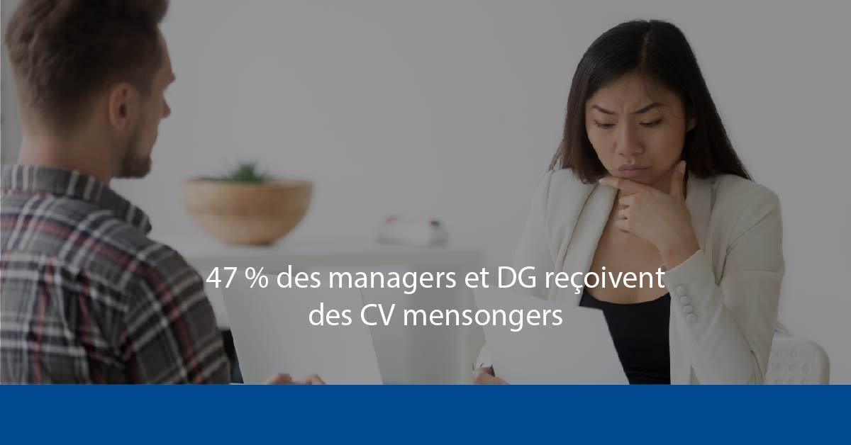 Les recruteurs ne cessent de le répéter “Il ne faut pas mentir sur son CV” ! Pourtant, 47 % des DG ont déjà exclu un candidat d’un poste après avoir découvert des informations fausses ou exagérées dans son CV
adec.co/dSTpSL
#Cadres #CV #RH #Emploi
