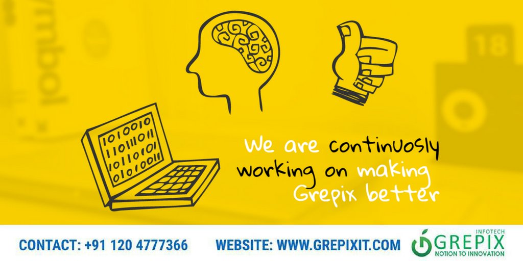 grepixit's tweet image. We are continuously working on Research and Development to Provide you unique design and quality features.Check out our work here at grepixit.com/portfolio.html
#Androidappsdevelopment #iOSappsdevelopment #Digitalmarketing