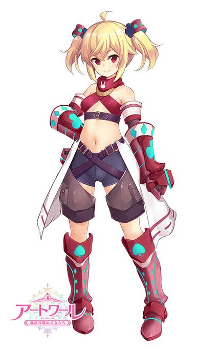 【告知】DMMGAMESにて事前登録開始中の『アートワール魔法学園の乙女たち』にてキャラクター「ジーナ」を担当させていただきました。どうぞよろしくお願いします!
https://t.co/M6nBTNUwqF 
#アートワール 