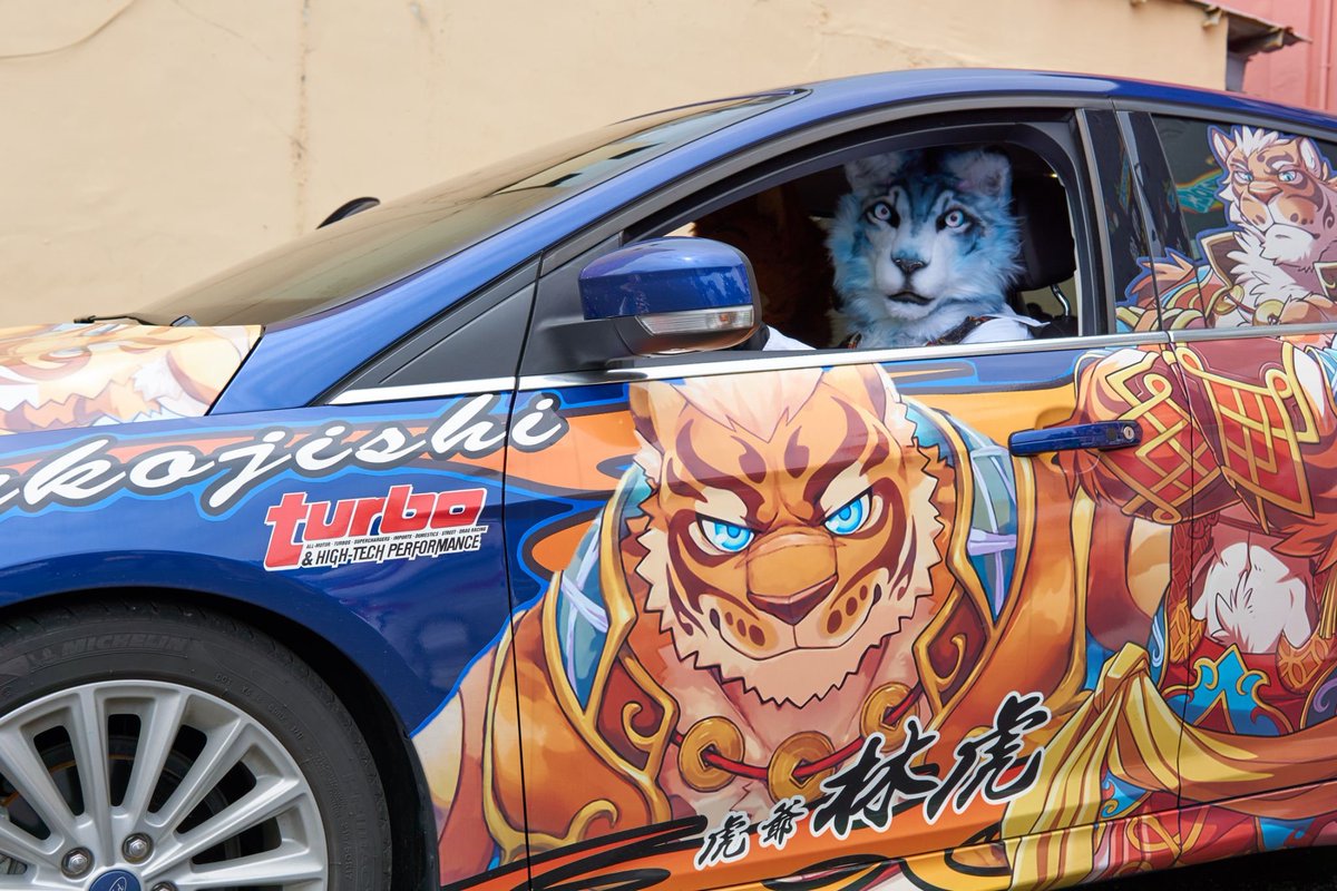 Wolfken 司狼on Twitter Nekojishi痛車 Fursuitfriday Jellytigers Baterfurry 戀風 炎上零