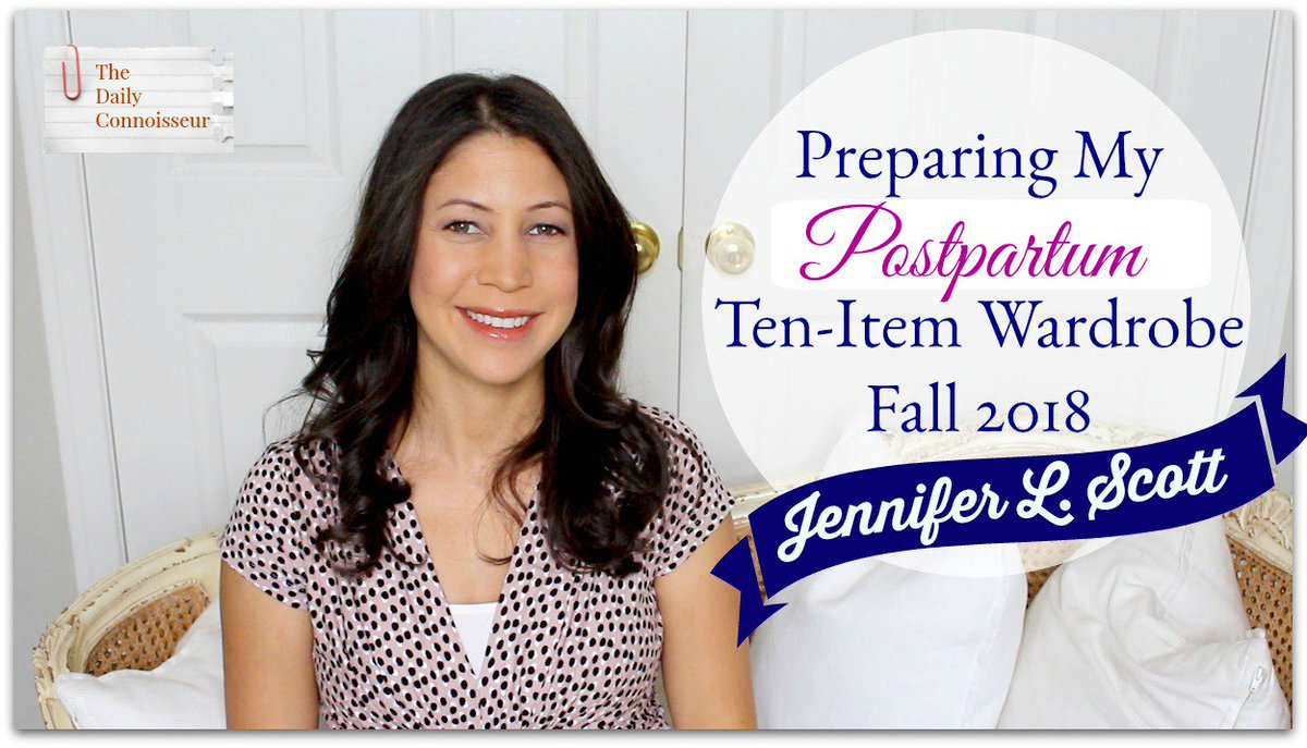 JL_Scott's tweet photo. I'm preparing my postpartum #TenItemWardrobe in today's video. #fallwardrobe #capsulewardrobe #transitionalwardrobe #dailyconnoisseur https://t.co/aBP0vsOe2P https://t.co/nF3FxZGTKo
