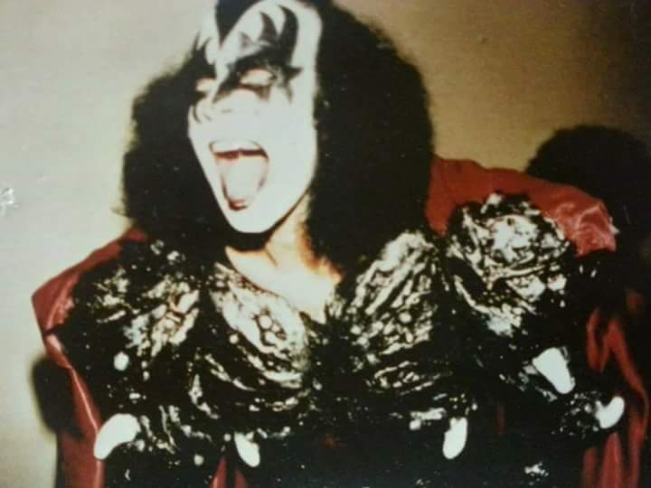   Happy birthday Gene.
Picture Gene simmons Bahon Stéphane. Basel 1980 switzerland. 