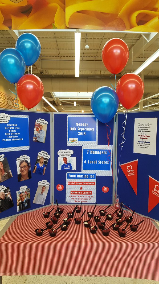 thenolansx4's tweet photo. 7 store managers from 6 local stores including Gerrards Cross are canoeing 18 miles along the Thames on 10th September in aid of Kyreece's Legacy and the British Heart Foundation please come in store and support this weekend or next @TheBHF #Kyreece https://t.co/53JlJblchY