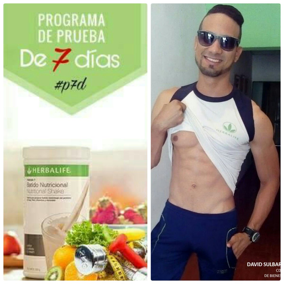 davidsulbaran's tweet photo. Te invito a Probar mi Programa de Prueba de #7dias #P7D Si deseas perder grasa, aumentar tu masa muscular o tonificar/definir lo puedes hacer con mi programa, RESULTADOS GARANTIZADOS. Interesados Dejar un Comentario. #gym #healthy #boy #tonificar #wellness https://t.co/M1Bk2IH4OQ