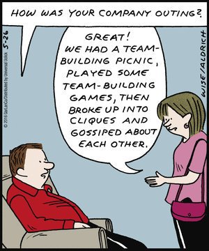 There's no I in TEAM... toch niet aan het begin van de teambuilding 😉  #funkey #funkeytotherescue