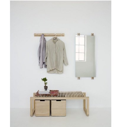 The Cutter collection by Danish Company Skagerak is perfect for homes where space is tight.  This minimalist furniture is versatile as well as stylish available now #storage #Interiorandhome #bench #foldingseat  outdoorchic.co.uk/product/skager…
