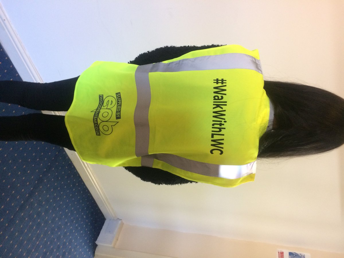 LancashireWomen's tweet image. Our #WalkWith under 12's t-shirts and our Walk Leaders High-Vis jackets have arrived from @EwoodPrintBar! Aren't they fantastic?