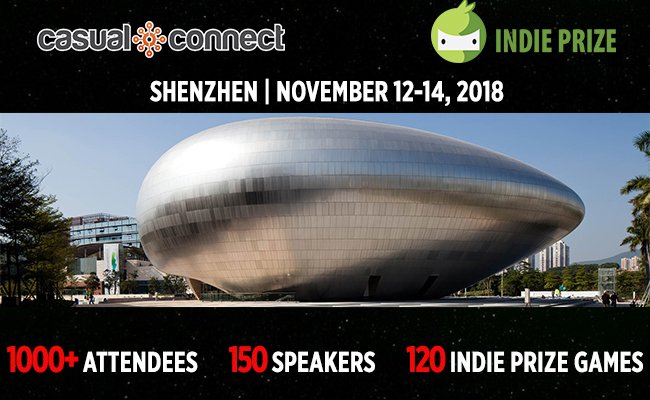 AdoptMyGame's tweet image. 🐉 Don&apos;t miss #CasualConnect/#IndiePrize in Shenzhen, China (Nov 12-14) 🐉

🗹Submissions for the Indie Showcase DUE SEPTEMBER 10th: 
bit.ly/IPAsiaSubmissi…

1200 professionals, 150 speakers, 120 games:
asia.casualconnect.org

@CasualConnect @inprize #indiedev #gamedev