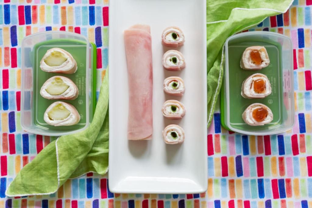 Ham and Cream Cheese Roll Ups - buff.ly/2Ph0oIn #backtoschool #recipes