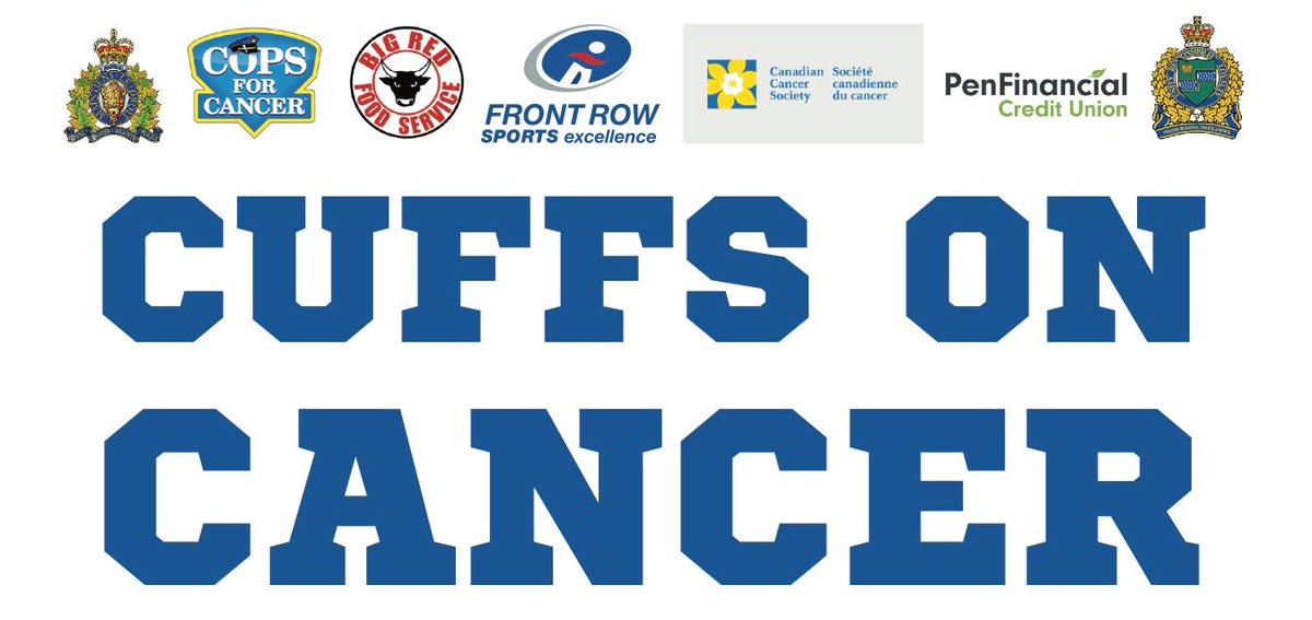 tourdegh's tweet photo. Help us raise funds to free our volunteers while we put cuffs on the real bad guy: cancer! Money raised will support pediatric cancer care and research with the Canadian Cancer Society.
Donate in store, at the BBQ, or online: https://t.co/aONt1sHFO4 https://t.co/5UGs9479tm