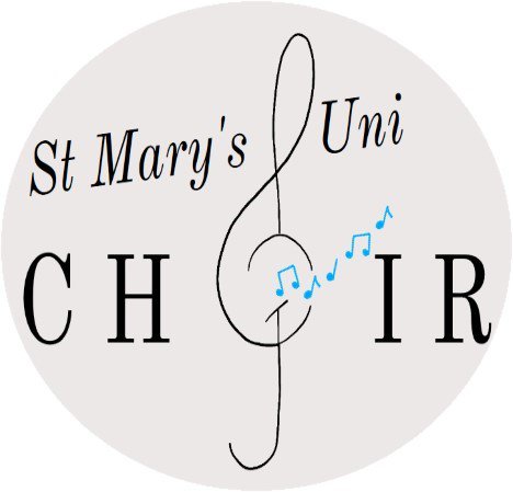 stmarysunichoir's tweet photo. Stop press folks - the new logo is here! If you like it, be sure to let us know in the comments! #newlogo #stmarysunichoir #shouldwebethisexcited? #yes #choir #highlightofthesummer @stmaryssu @SimmsChaplaincy @mtgf https://t.co/RM0u6TBT94