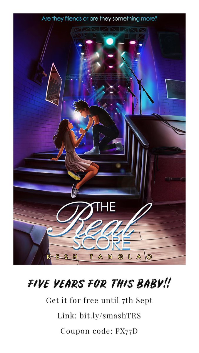 kecachata's tweet photo. This is still happening π
Itβs boyband + friends-to-lovers trope β₯οΈ
#TheRealScore is free on Smashwords until 7th Sept π
Link: https://t.co/HvhU7PhzR4
Coupon code: PX77D https://t.co/6kY3pnVI21