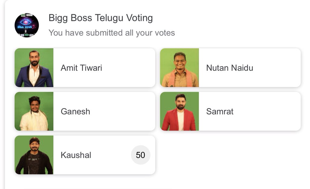KoushalARMY4's tweet photo. Done. Luv from 🇺🇸 Finally I’m able to find a way to vote from US. Family of 4 multiplied by 50. 200 votes per day to Kaushal... https://t.co/H67vwz7JnD

#ReTweet-Koushal

        #like-Others

#KoushalArmy 
#koushalmandaFaNs

Vote for #Koushal... https://t.co/N6mkGc5x4F