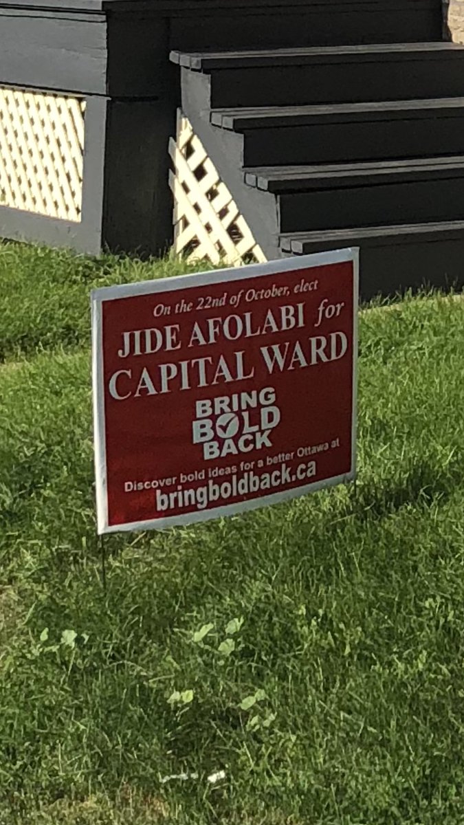 CapitalWardJide's tweet photo. Look what has been turning up on the lawns of #CapitalWard!! A great thanks to everyone who has taken one. Contact me if you’d like one.
#ottcity #ottvote #bringboldback https://t.co/Z6xlu4WeEa