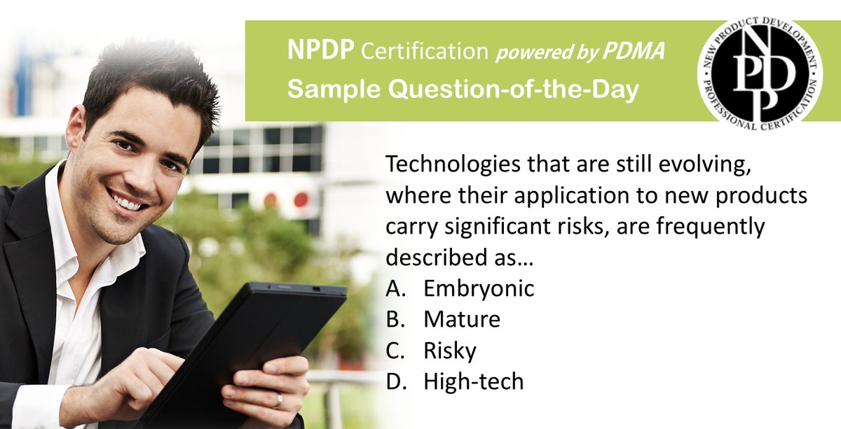 PDMAIntl's tweet photo. Product Professionals! Learn more about #NPDP Certification resources at #PDMA2018 Competitive Edge: Disrupting the Disruptors in Chicago this November.  Apply for certification today, attend the exam review at the conference and get a FREE #PDMABoK https://t.co/4BXYALjIme https://t.co/laSNecqLR3