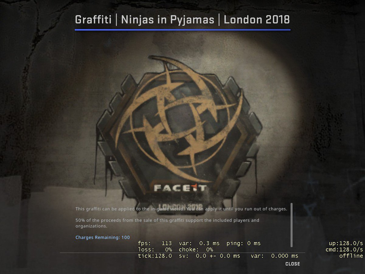 tr3vlCS's tweet photo. Welcome back NINJAS! 
@f0restCS @GeT_RiGhTcs
Finally I got it 😍 https://t.co/SxvrEqRTpU