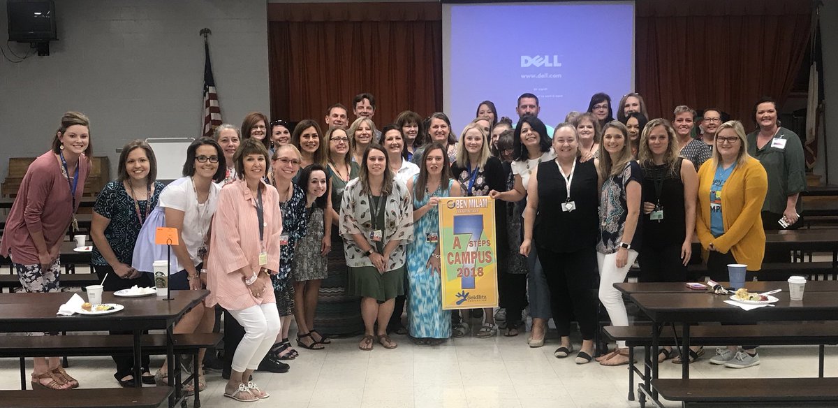 athomas1981's tweet photo. Congratulations to @MilamBengals on being named a Seidlitz “7 Steps” campus! #milammemories #iamwfisd #betheone @naomialejandro @PeterEGriffiths @Kuhrteous @anasgriffiths https://t.co/vxnaISv0gN