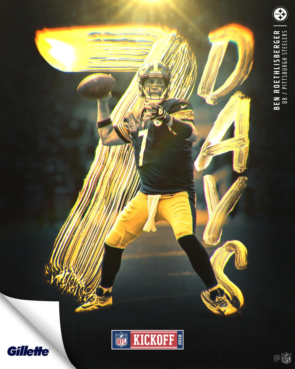 NFL's tweet photo. 7️⃣ DAYS! #Kickoff2018

(by @Gillette) https://t.co/DWjU4JkWHG