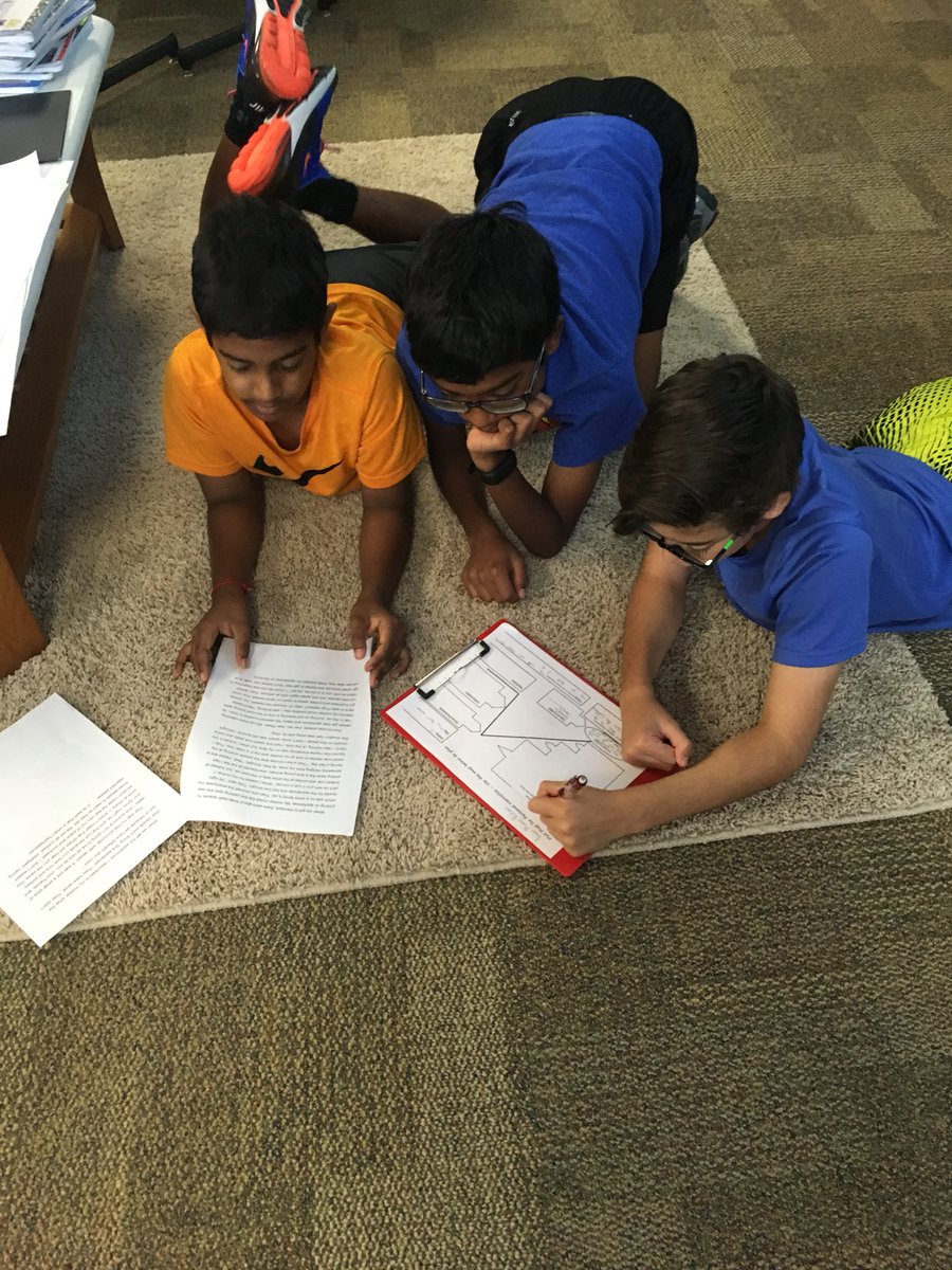 Ss collaborating to determine narrative elements. Talking through their thoughts to reach a common goal <a href="/HJHPanthers/">HIJH Panthers</a>