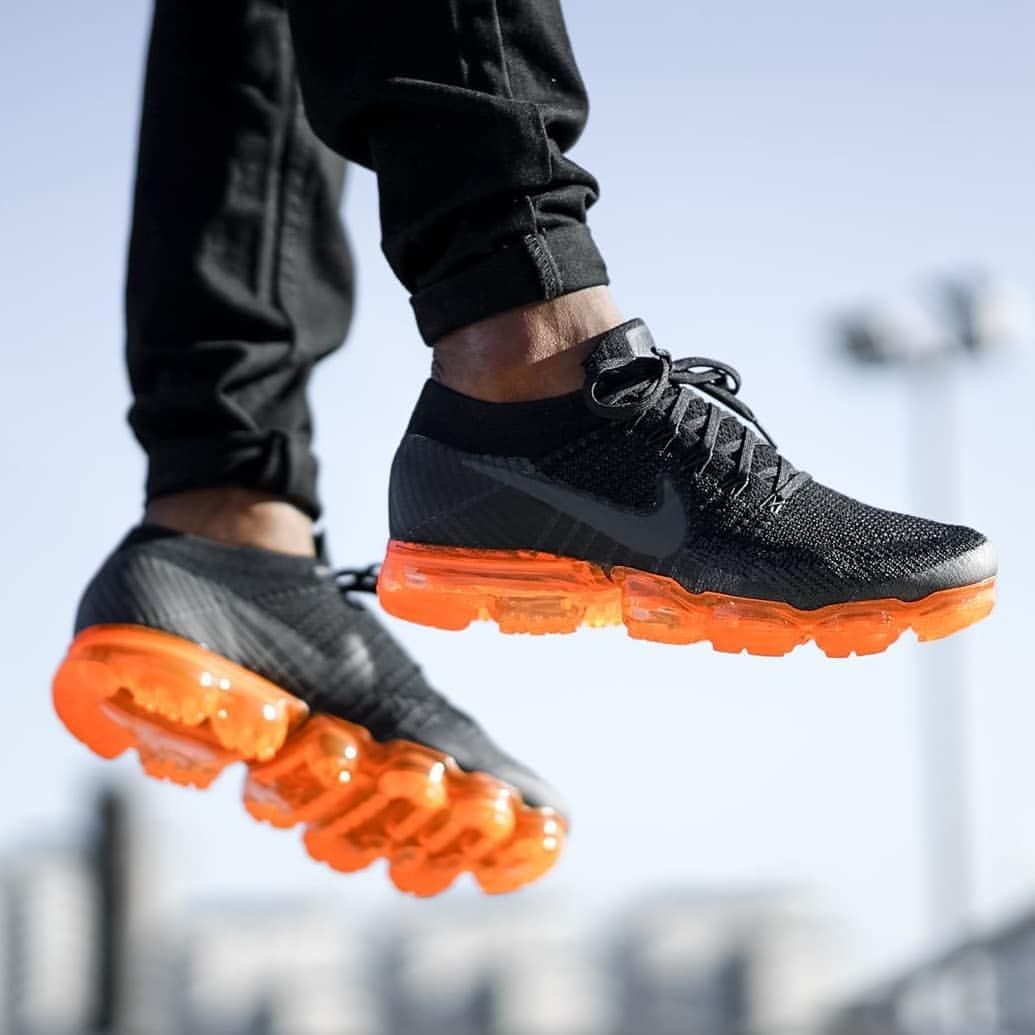 Vapormax with orange sole sale