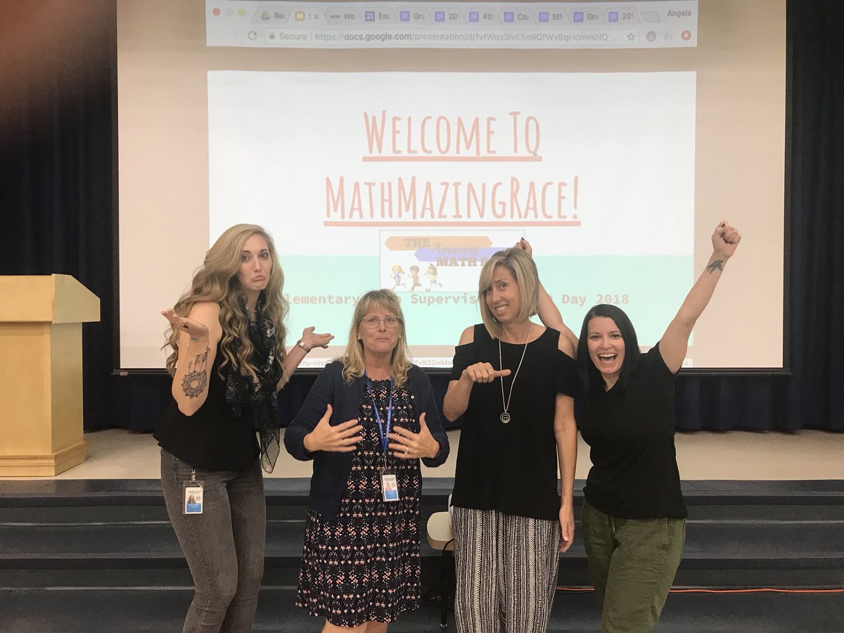julAschultz's tweet photo. Mustang Math Masters committed to closure via “Selfie”. #wcps #mathmazingrace @elemgurl https://t.co/93GiK68QuU