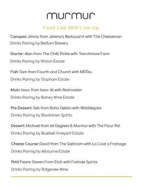 Murmur (@murmur_beach) on Twitter photo We have a couple of last spots still for sale for next Sunday's Food Lab as part of <a href="/brightonfood/">Bite Brighton</a>. It's going to be an awesome day with such an amazing line up,
follow the link below to book tickets:
resdiary.com/Restaurant/mur… We have a couple of last spots still for sale for next Sunday's Food Lab as part of <a href="/brightonfood/">Bite Brighton</a>. It's going to be an awesome day with such an amazing line up,
follow the link below to book tickets:
resdiary.com/Restaurant/mur…
