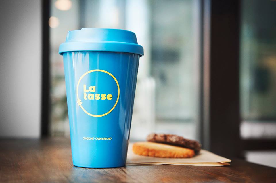 [ Le début de la fin du gobelet jetable ] À 11h au Café Oui mais non, je serai au lancement de La Tasse : une tasse consignée et réutilisable  dans Villeray! ☕️#environnement #zerodechet #trucpourréduire