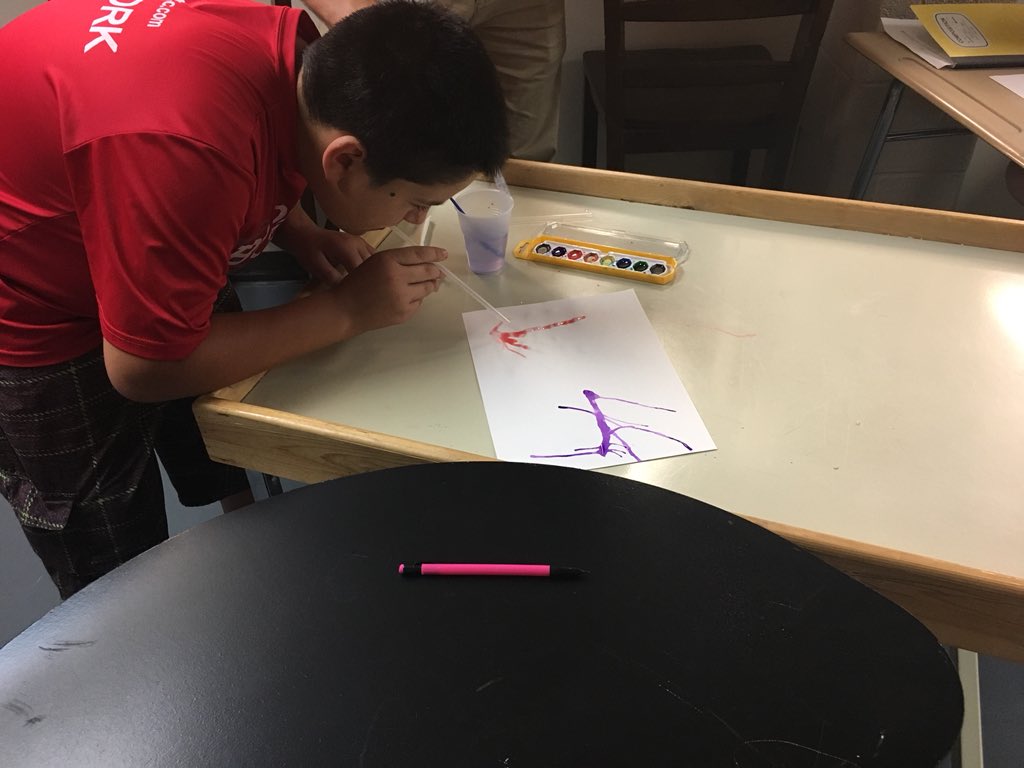 TEssd40's tweet photo. How to train your brain!!! Students learn about the functions of neurons and dendrites through visual representation. https://t.co/b4vA2PD3Ma