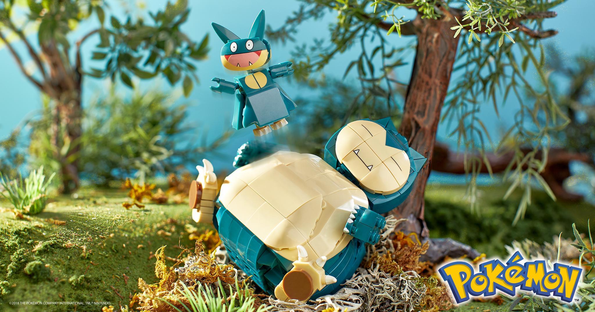 mega construx snorlax