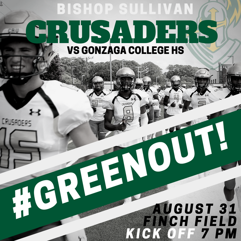 theCRUathletics's tweet photo. Get ready Cru fans, our first Friday Night Lights game of the year at Finch Field is this Friday night! Kickoff is at 7 p.m., gates open at 5:15 p.m. Come out and cheer on the Crusaders as they take on Gonzaga College HS!
#CRUpride #BishopSullivan #Fridaynightlights #GREENOUT https://t.co/XYTO8lD3U2
