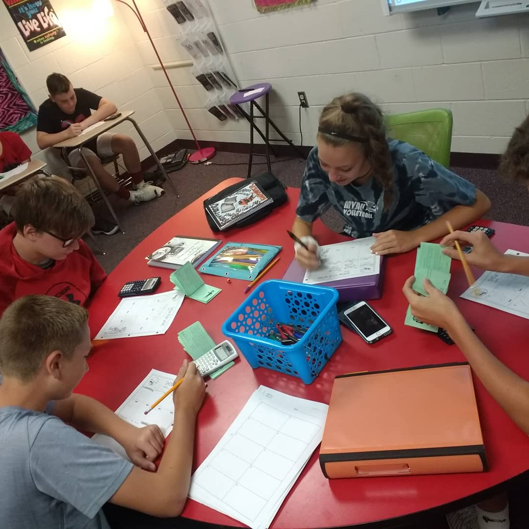 MVMSMiller6's tweet image. Zombies have taken over Miller #mvmath8  and the only way to survive is to successfully solve equations w/ variables on both sides #tlap #MJThrillerInMathClass #MySchoolRocks  @MVMiddle