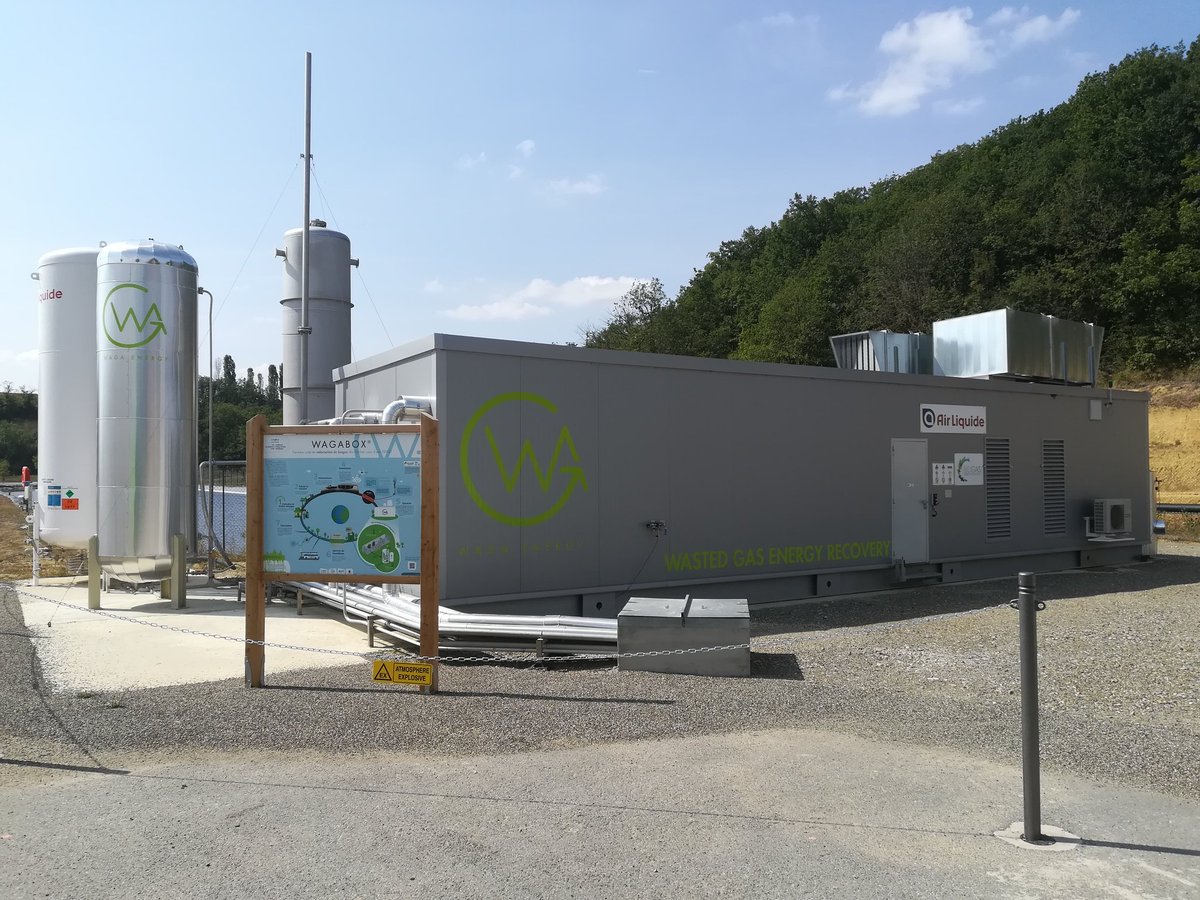 #ClimatTour en Gascogne : visite du centre d'enfouissement <a href="/Trigone_Gers/">Trigone Gers</a> et sa Wagabox <a href="/WagaEnergy/">Waga Energy</a> de Pavie par les élus du territoire @PaysPetr. Première usine à injecter du gaz renouvelable en <a href="/RegionOccitanie/">Occitanie Pyr-Med</a> <a href="/ademe/">ADEME</a> #EnR #TransitionÉnergetique #planclimat #biomethanisation