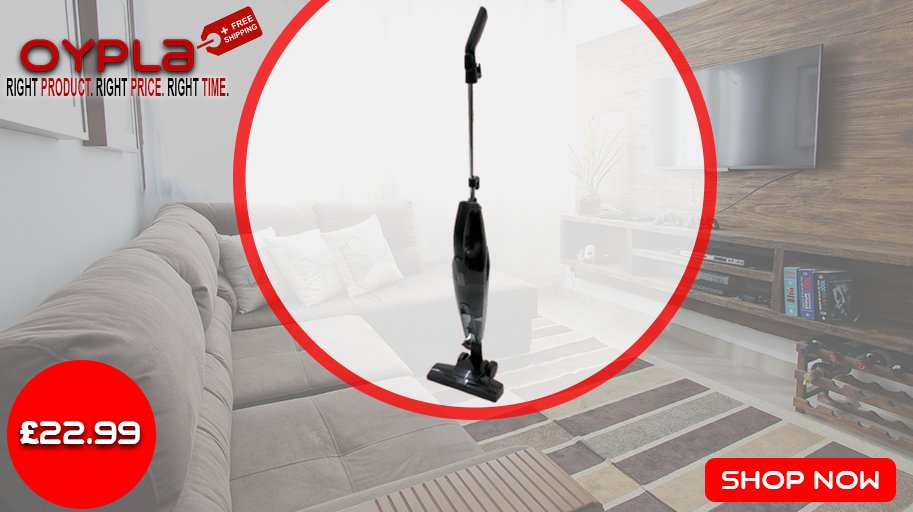 oypla's tweet image. #UniversityEssentials Check out our 600W Bagless Stick Vacuum Cleaner - 2 in 1 Upright &amp;amp; Handheld, just £22.99 &amp;amp; Free UK Delivery! Get yours now: url.oypla.com/aBZgN #oypla #inspiration #lifestyle #onlineshopping #shopping #deal #business #cleanhouse #University #Getready