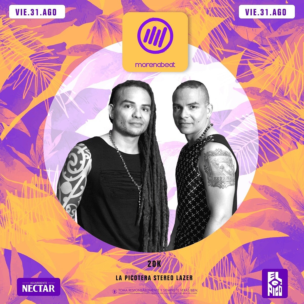 MorenaBeat's tweet photo. Muy felices de vernos maรฑana Bogota ๐ #LoNuevoDeMorenabeat desde @elpicobogota maรฑana 31 de Agosto los esperamos amigos 9 PM...#show #Live #music #champeta #zoukous #worldmusic #colombia https://t.co/LzTWrADMYQ