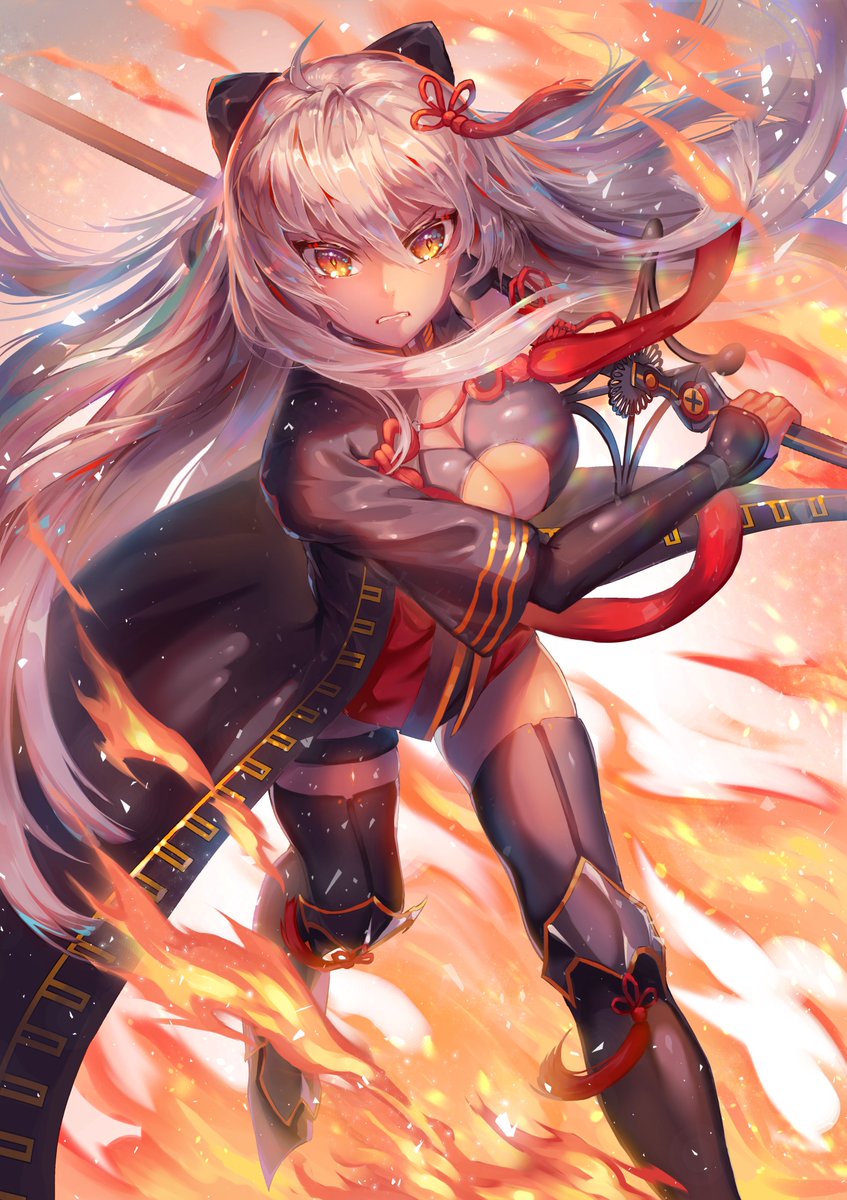 FGO「#平成最後の夏限定絵描きさんと繋がりたい
もう夏が終わるので最後に使ってみたかっ」|構造飾(かざる) @お仕事募集中のイラスト