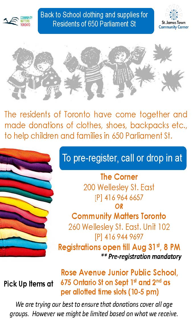 thecornersjt's tweet photo. For 650 Residents that need assistance:
** Pre-registration mandatory Pick Up Items at We are trying our best to ensure that donations cover all age groups. However we might be limited based on what we receive. https://t.co/AugUjU1iE4