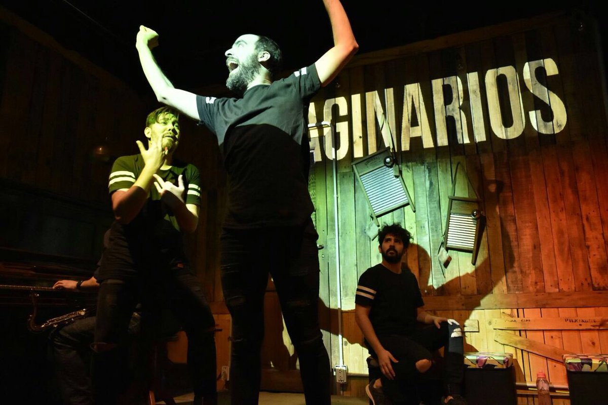 Segundo turno de jueves con IMAGINARIOS IMPRO! Comedia en tiempo real. Desde las 22.30 hs. ENTRADA LIBRE!