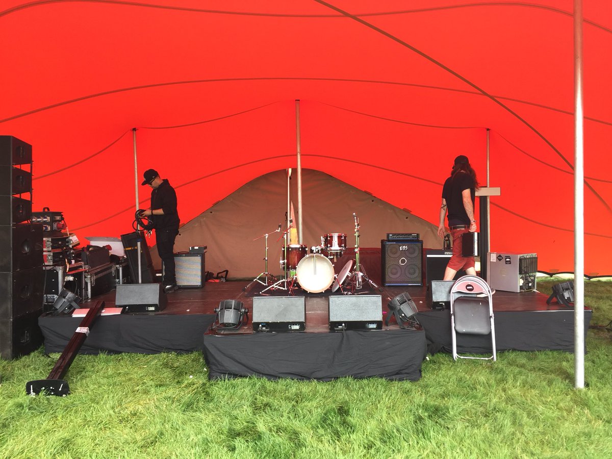 DAY -1: The tent is up, the backline has arrived, curators &amp; crew are ready... Just few last installations and we will be ready for you! Cannot wait to get started tomorrow!! <a href="/IMROireland/">IMRO</a> <a href="/RTE2fm/">RTÉ 2FM</a> @JackandJill1997 <a href="/EPfestival/">Electric Picnic</a> <a href="/MusicMakerEire/">Musicmaker</a> <a href="/abnerbrowns/">abnerbrown</a> <a href="/KingKongClubDub/">The King Kong Club</a>