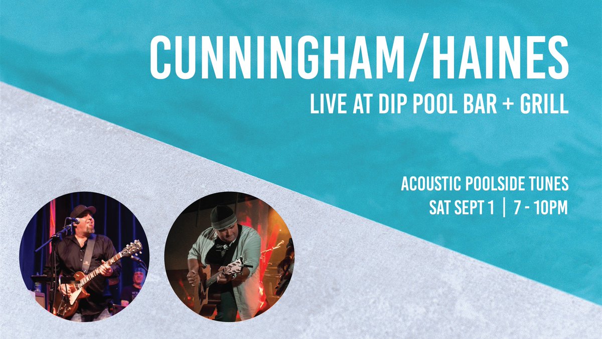 DIPPoolBar's tweet image. SAT | LIVE outdoor acoustic evening with Cunningham/Haines

#DIPpoolbar #Fredericton #DowntownFredericton