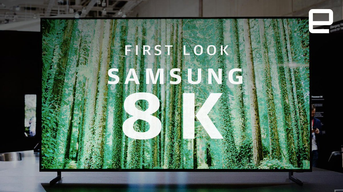 Samsung unveils an 8K QLED TV you'll actually be able to buy: engt.co/2PltI0u https://t.co/dRFias9nN9