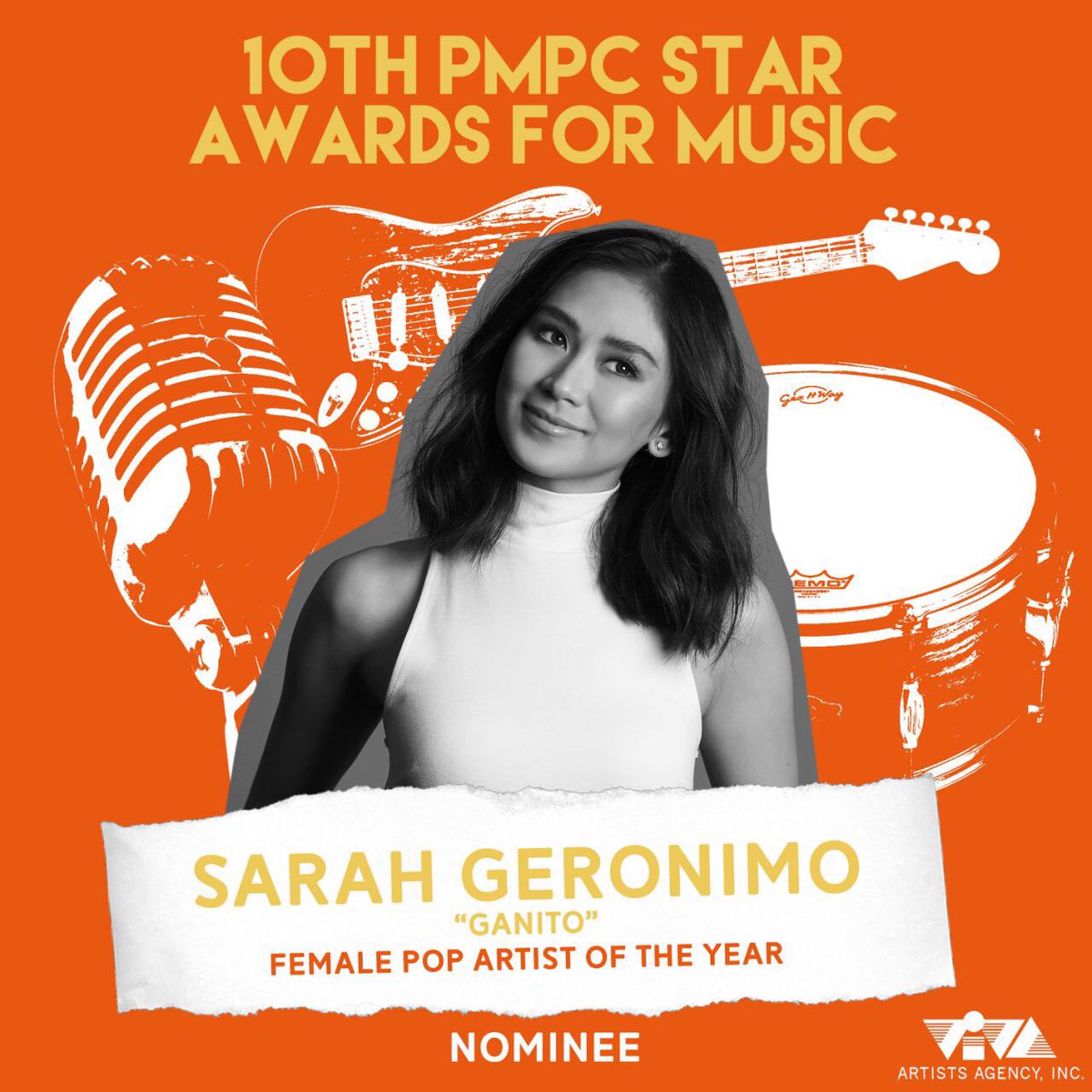 PopstersDeZAMBO's tweet photo. Congratulations to our beloved Popstar Royalty @JustSarahG 
for being one of the nominee in this year’s PMPC Star Awards for Music! OMG, bebe I hope you'll win all of these nominations coz you deserve everything. There's 2 more,4 lng kaxa sa Twitter e. lol
#MissGrannyPHHangOver https://t.co/mW3I3OzXZE