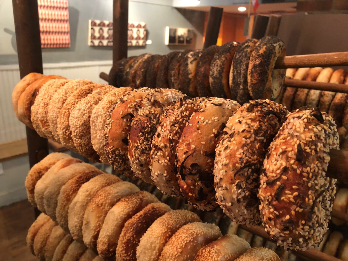 NuBugel's tweet photo. Gluten Free  Wood Fired Bagels at Nubügel!!!
Limited quantities available. Fresh every day.
Plain, Sesame &amp; Everything https://t.co/ukCaKBJnGC
